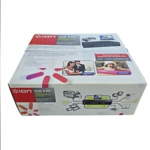 ION VCR 2 PC USB VHS Video to Computer Conversion System Digital Transfer NEW